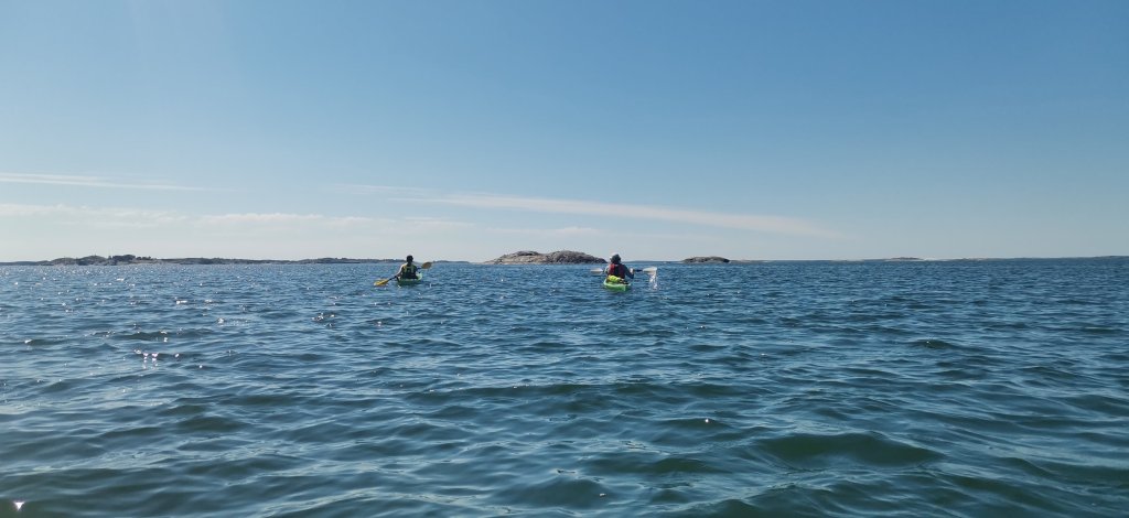 Melontaa saaristomeren kansallispuistossa 3.7.2021